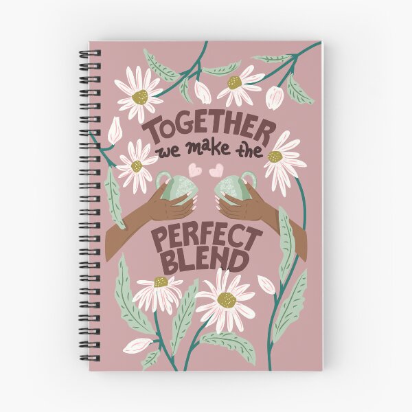Item preview, Together we make the perfect blend - white gerber daisies, friendship, and coffee designed and sold by Ingrid Poole.
