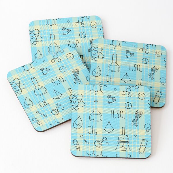 Item preview, Science Plaid Seamless Pattern | Science Lover Geek Gift designed and sold by OrangeMG.