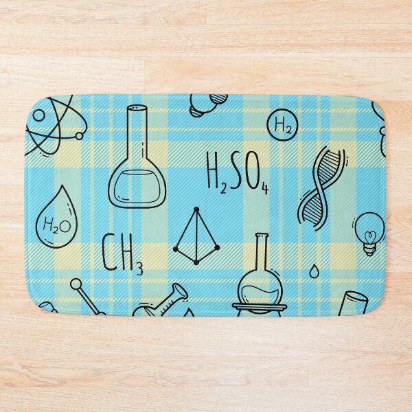 Item preview, Science Plaid Seamless Pattern | Science Lover Geek Gift designed and sold by OrangeMG.