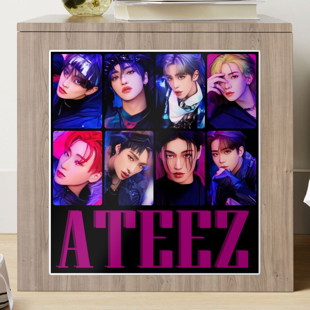 ateez 生写真 ステッカー ATEEZグッズ シール シールセット 98枚 エイティーズ 2024