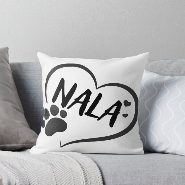 Item preview, Nala pet dog or cat name in a heart with a paw, great gift for dog or cat owners designed and sold by OCS1337.