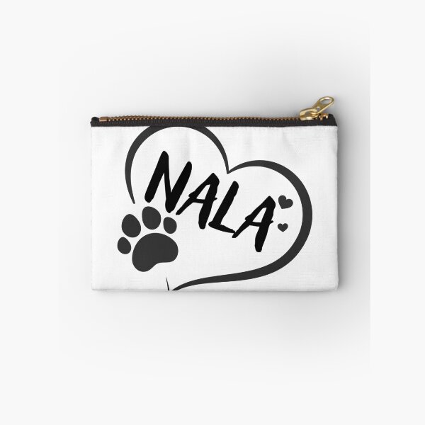 Item preview, Nala pet dog or cat name in a heart with a paw, great gift for dog or cat owners designed and sold by OCS1337.