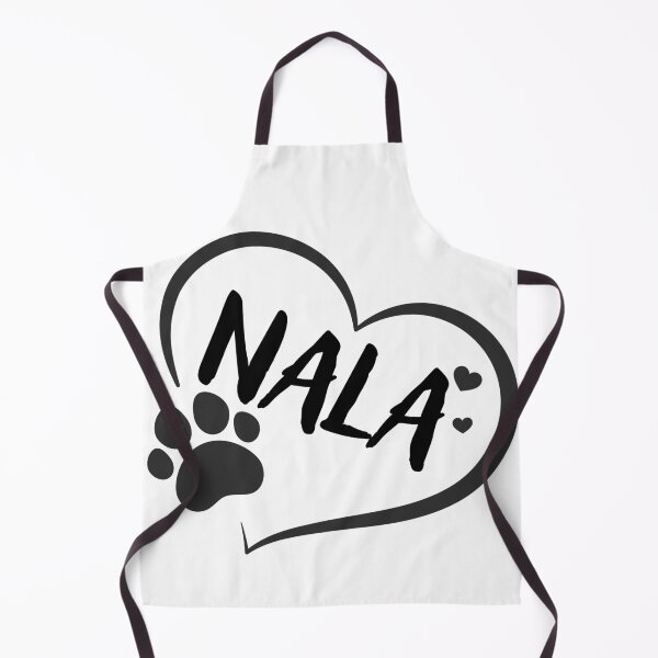 Item preview, Nala pet dog or cat name in a heart with a paw, great gift for dog or cat owners designed and sold by OCS1337.