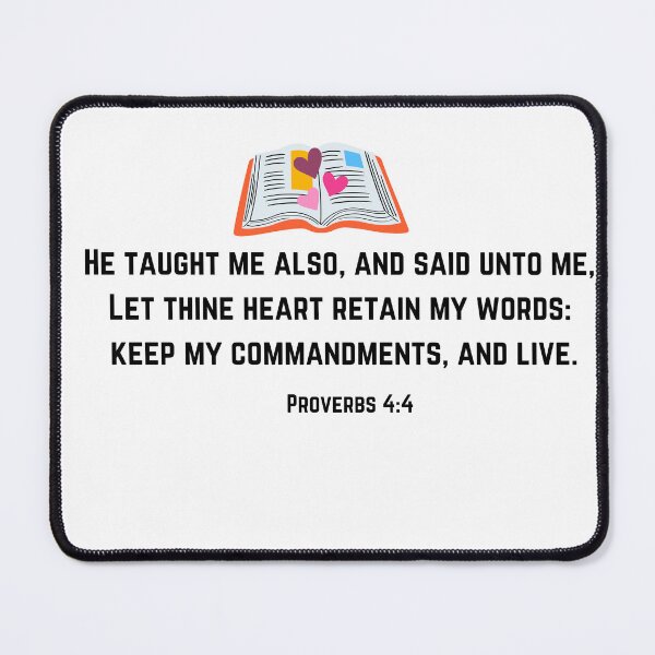 Item preview, Proverbs 4:4 designed and sold by Nara8.