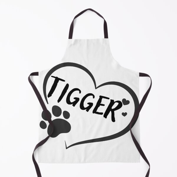 Item preview, Tigger pet dog or cat name in a heart with a paw, great gift for dog or cat owners designed and sold by OCS1337.