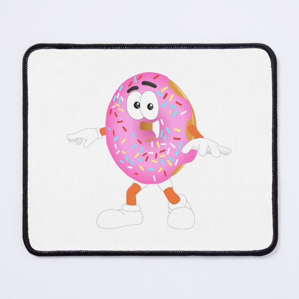 Item preview, Dashing Donut Dunkin Mascot designed and sold by Zack's Snacks.