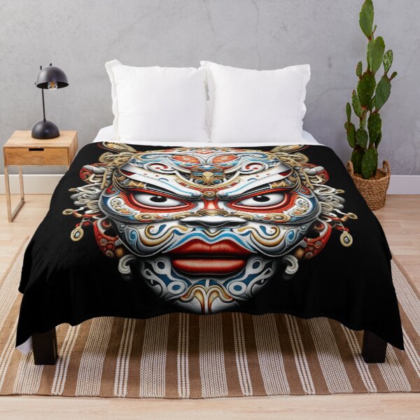 Item preview, Kabuki Oni Demon 2 of 6 designed and sold by Peace-Artist-24.