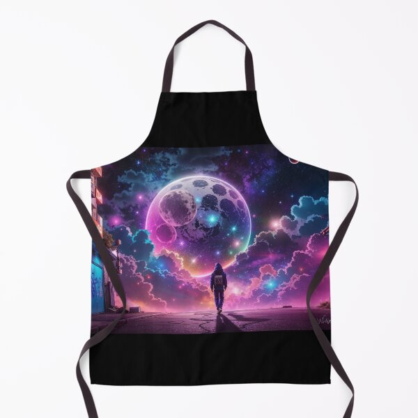 Item preview, Neon City Walk: Cosmic Moonlight designed and sold by ZION-E-Store.