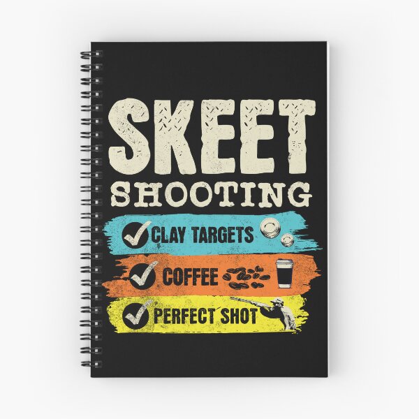 Item preview, Clay Targets Coffee Perfect Shot Skeet Shooting Trap Shooting Clay Pigeon Retro Vintage Style designed and sold by HosvPrint .s.
