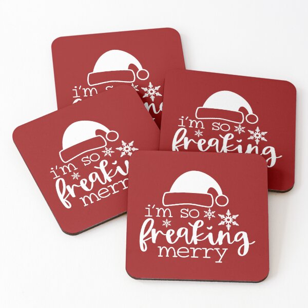 Item preview, I'm So Freaking Merry Xmas Christmas Lights Happy Holiday designed and sold by Imaginarium Design.