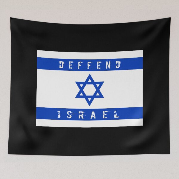 Item preview, Defend Israel Flag designed and sold by AJ  Liber.