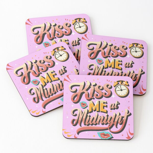 Item preview, Kiss Me at midnight Newyear gift girls woman designed and sold by shirtsngoodies.