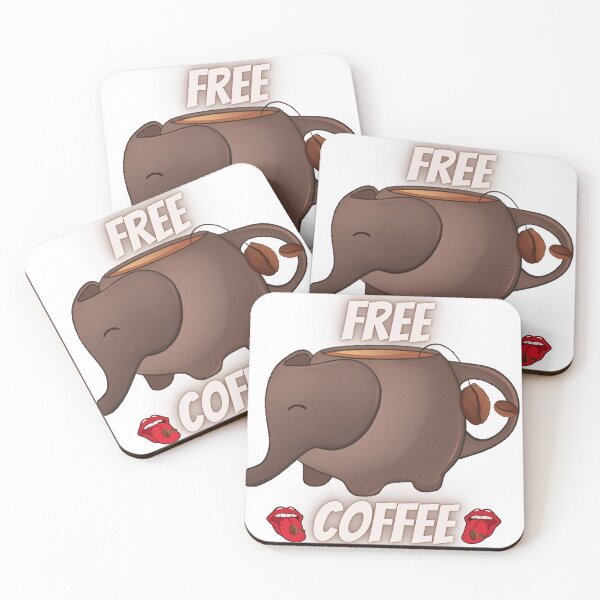 Item preview, Free coffee print design designed and sold by artscreat.