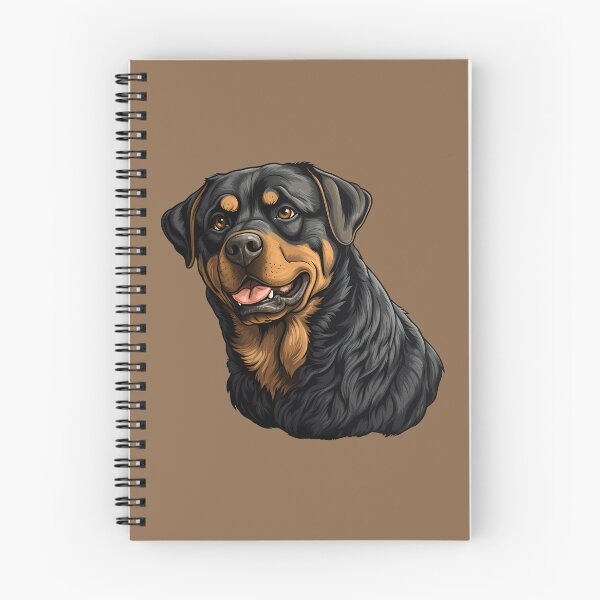 Item preview, Rottweiler Puppy Dog Portrait Drawing  designed and sold by meganohm.