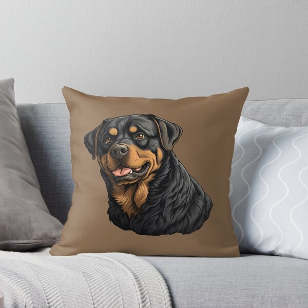 Item preview, Rottweiler Puppy Dog Portrait Drawing  designed and sold by meganohm.