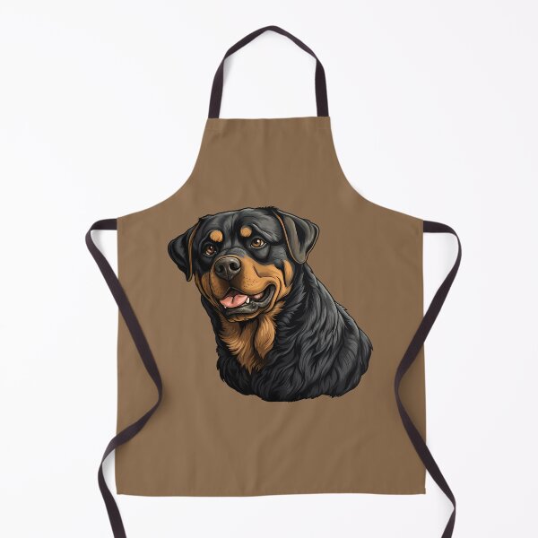 Item preview, Rottweiler Puppy Dog Portrait Drawing designed and sold by meganohm.