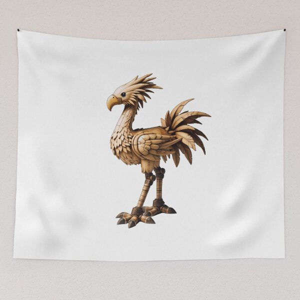 Item preview, Wooden Chocobo designed and sold by kylmllr101684.
