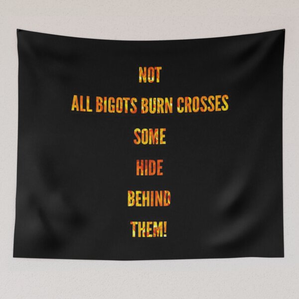 Item preview, Bigots Burn Crosses designed and sold by RoguegraFX.
