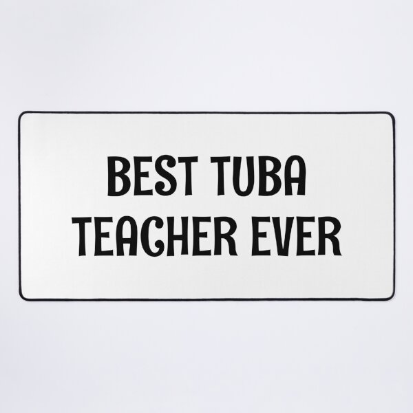 Item preview, Best tuba teacher ever - tuba girl designed and sold by Inspirationmotivation.