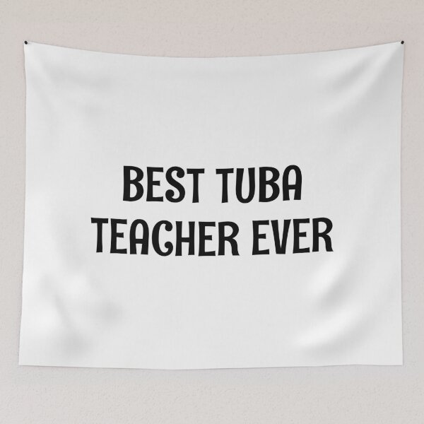Item preview, Best tuba teacher ever - tuba girl designed and sold by Inspirationmotivation.