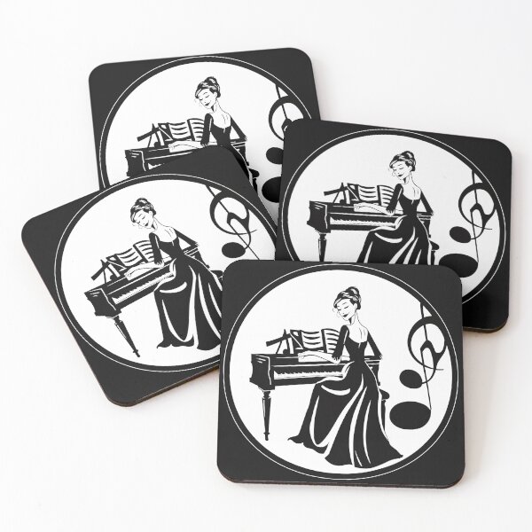 Item preview, classical pianist designed and sold by NotesForMusic.
