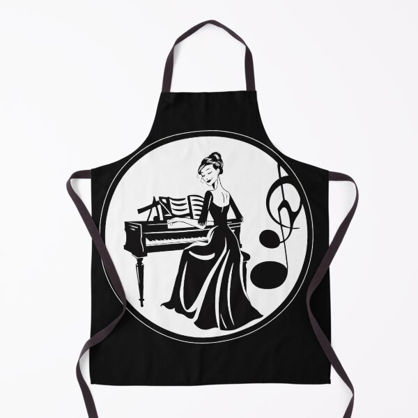Item preview, classical pianist designed and sold by NotesForMusic.