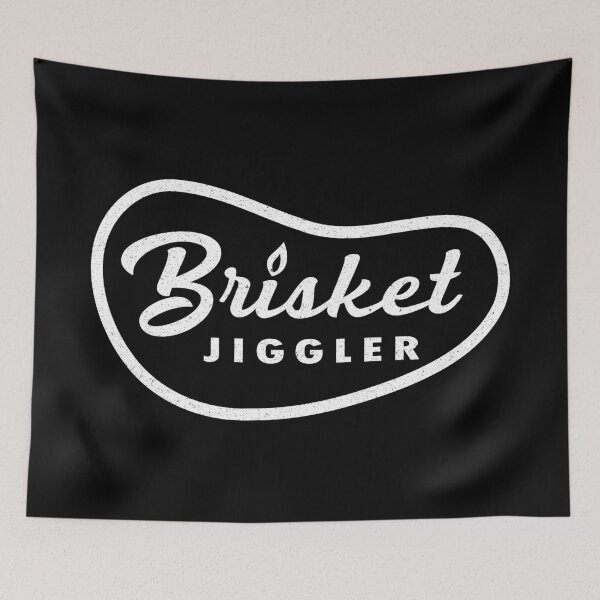 Item preview, Brisket Jiggler White designed and sold by PrairieGrouse.