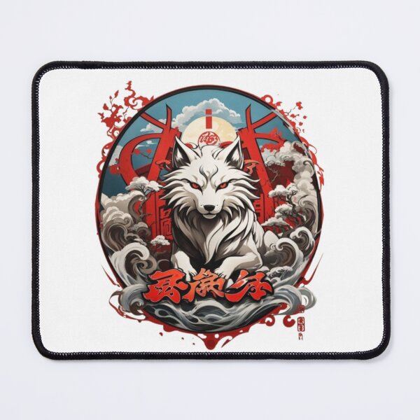 Item preview, Samurai wolf designed and sold by ZAKE-store.