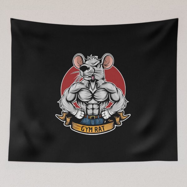 Item preview, Gym Rat designed and sold by FlexYourMind.