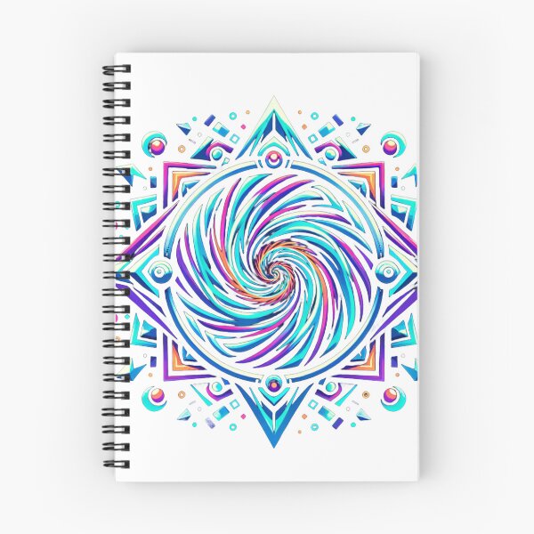 Item preview, Mesmerizing Hypnotic Logo Design – Artistic Graphic Prints designed and sold by The-Library.