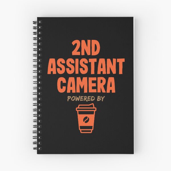 Item preview, 2nd Assistant Camera Powered by Coffee designed and sold by NermilioDesigns.