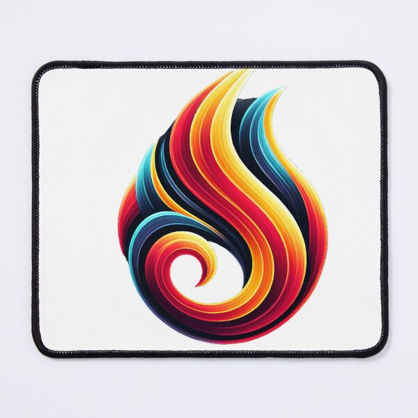 Item preview, Mesmerizing Hypnotic Logo Design – Artistic Graphic Prints designed and sold by The-Library.