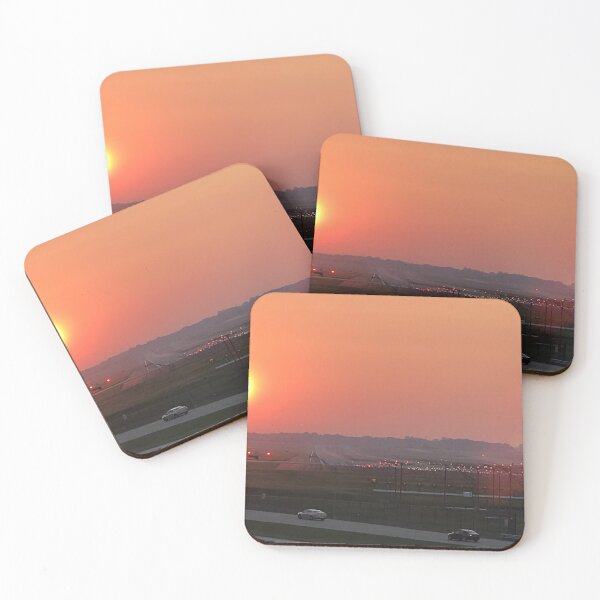 Item preview, Sunrise above Atlanta Airport designed and sold by BLGeiger2023.