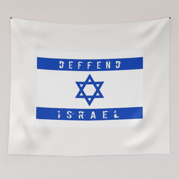 Item preview, Defend Israel Flag Artwork  designed and sold by AJ  Liber.