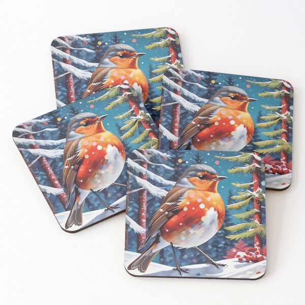 Item preview, Robin Redbreast 01 - Winter Robin Bliss designed and sold by Artekinium.