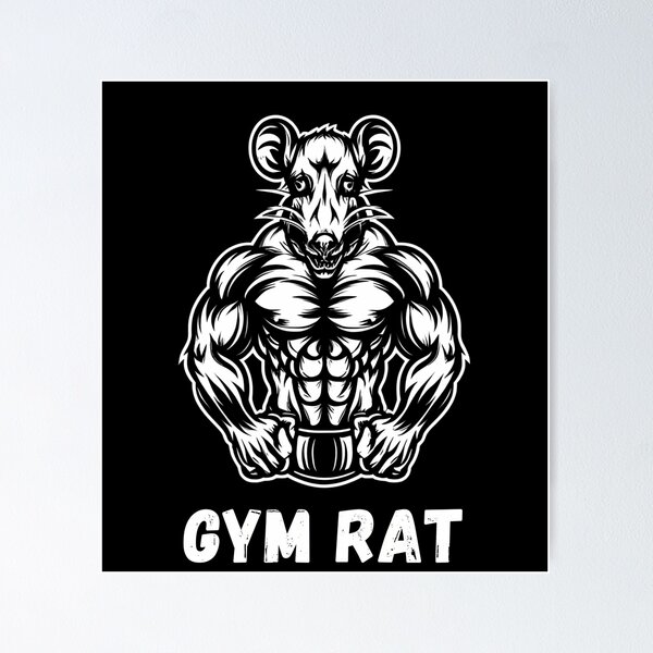 Gym Rat' Poster – blackboyphantasy