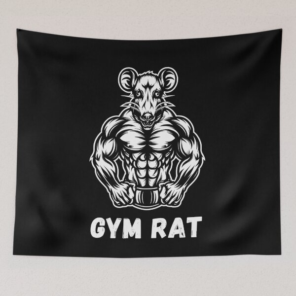 Item preview, Gym Rat designed and sold by FlexYourMind.