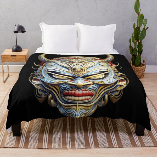 Item preview, Kabuki Oni Demon 3 of 6 designed and sold by Peace-Artist-24.