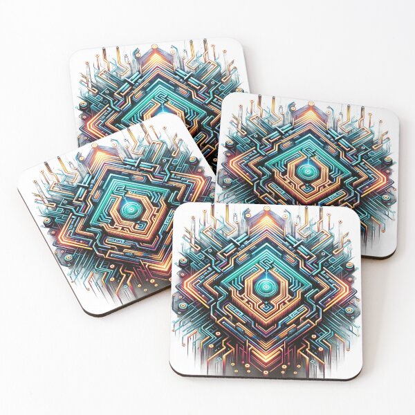 Item preview, Mesmerizing Hypnotic Logo Design – Artistic Graphic Prints designed and sold by The-Library.