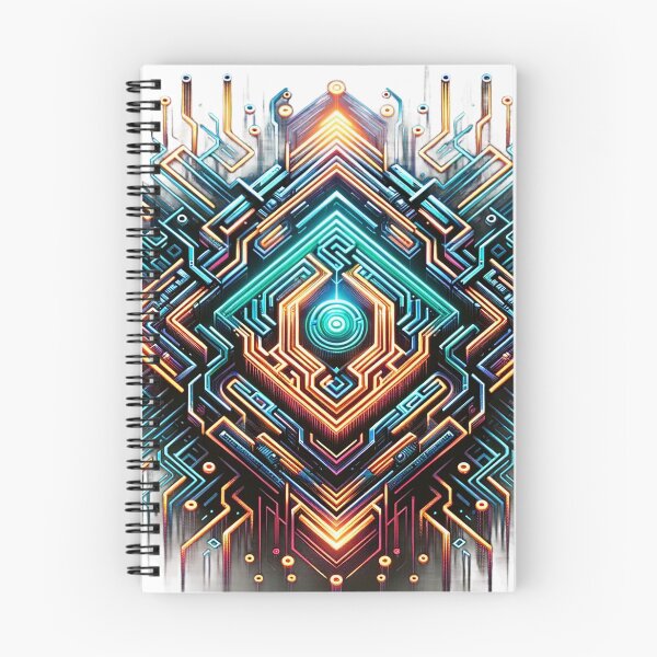 Item preview, Mesmerizing Hypnotic Logo Design – Artistic Graphic Prints designed and sold by The-Library.