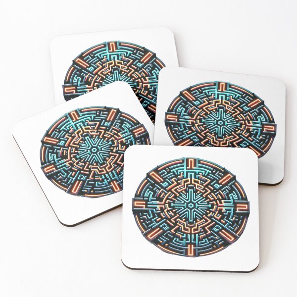 Item preview, Mesmerizing Hypnotic Logo Design – Artistic Graphic Prints designed and sold by The-Library.