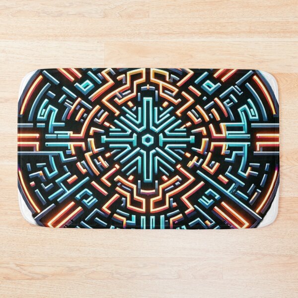 Item preview, Mesmerizing Hypnotic Logo Design – Artistic Graphic Prints designed and sold by The-Library.