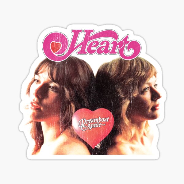 Vista previa del artículo con la obra «Heart: Dreamboat Annie», diseñado y vendido por brianhillDESIGN.