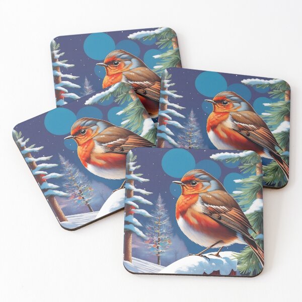 Item preview, Robin Redbreast 02 - Festive Red Robin designed and sold by Artekinium.