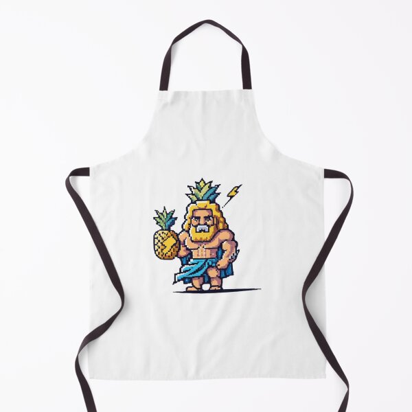 Item preview, Zeus, God of thunder and pineapples | Pixel Art designed and sold by CircinusStore.