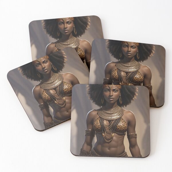 Item preview, African woman warrior (2.0) - 1 designed and sold by nyathiwa.