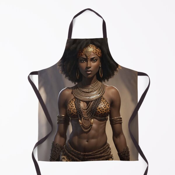 Item preview, African woman warrior (2.0) - 1 designed and sold by nyathiwa.