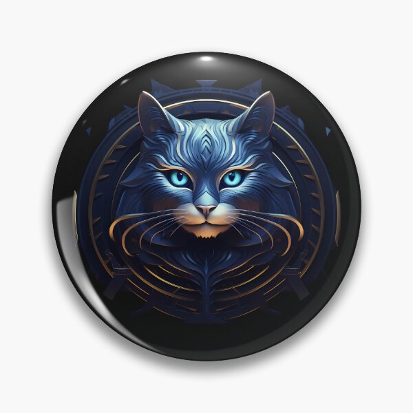 Item preview, Cat face  designed and sold by Linework Studio.