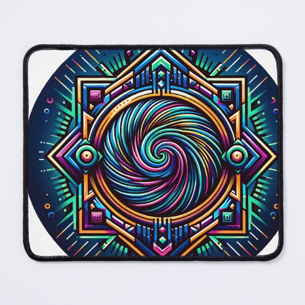 Artikelvorschau, Mesmerizing Hypnotic Logo Design – Artistic Graphic Prints entworfen und verkauft von The-Library.