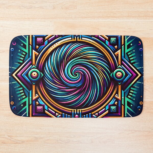Item preview, Mesmerizing Hypnotic Logo Design – Artistic Graphic Prints designed and sold by The-Library.